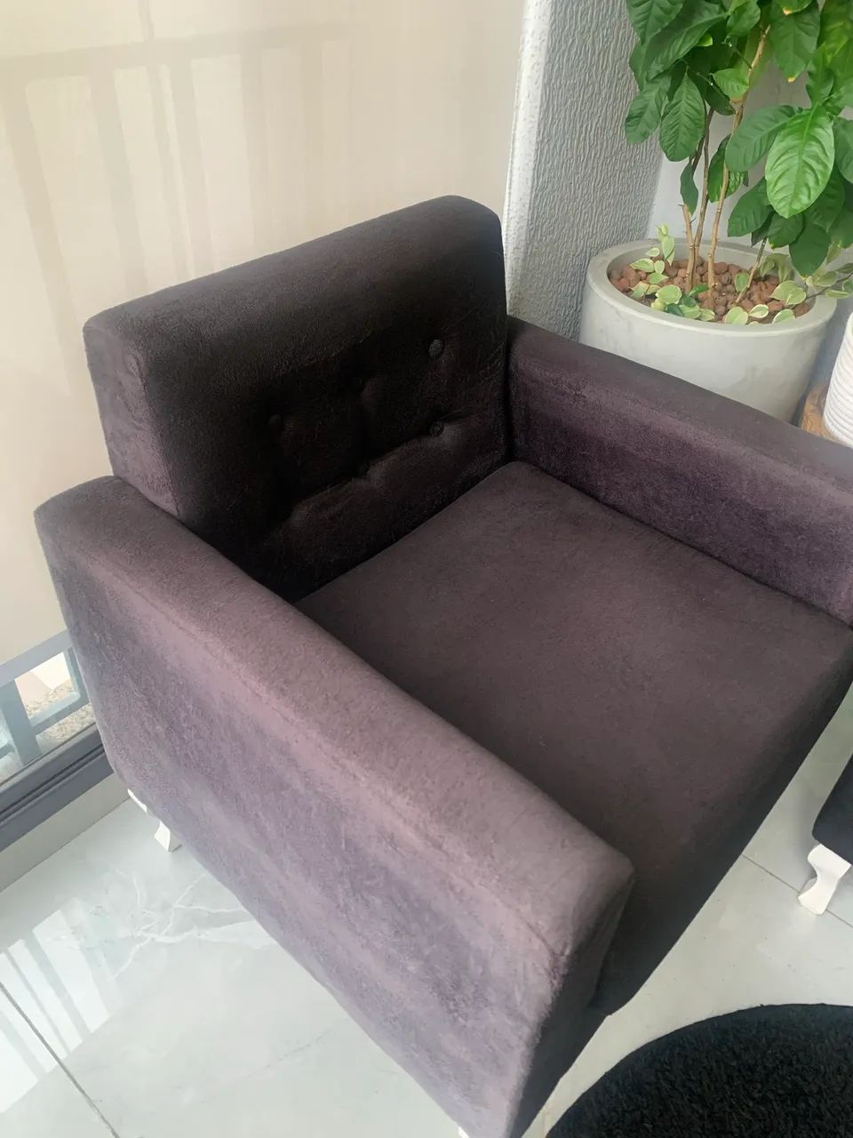 2 poltronas preta - Foto 2