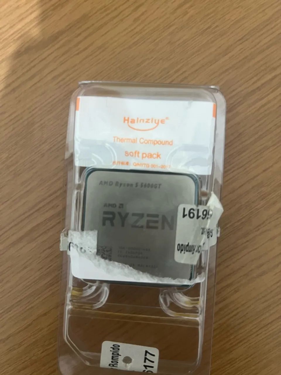 Ryzen 5 5600GT (Com Vídeo Integrado) + Cooler Original - Único Dono - Foto 5