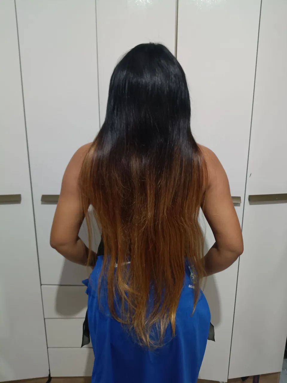 Cabelo humano na tela  - Foto 3