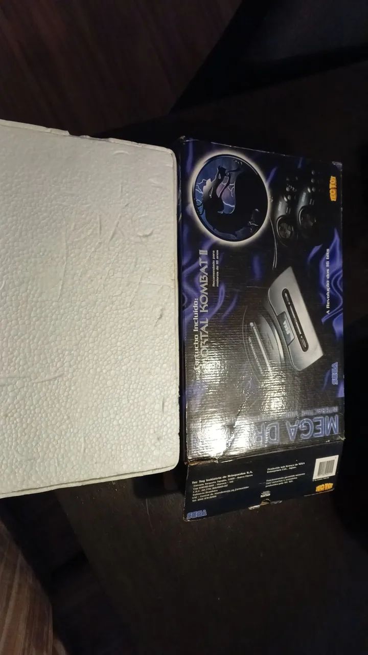 Mega drive versao Mortal Kombat II(leia anúncio)