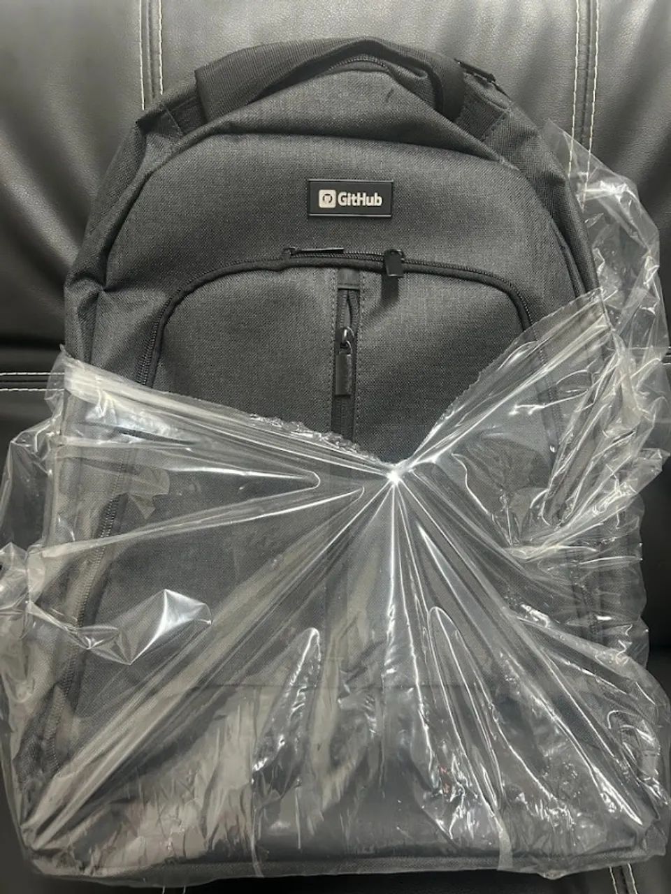 Mochila de viagem GitHub para Notebook 15,6 com puxador metal e rodinhas - cabe PS5 e Xbox - Foto 2