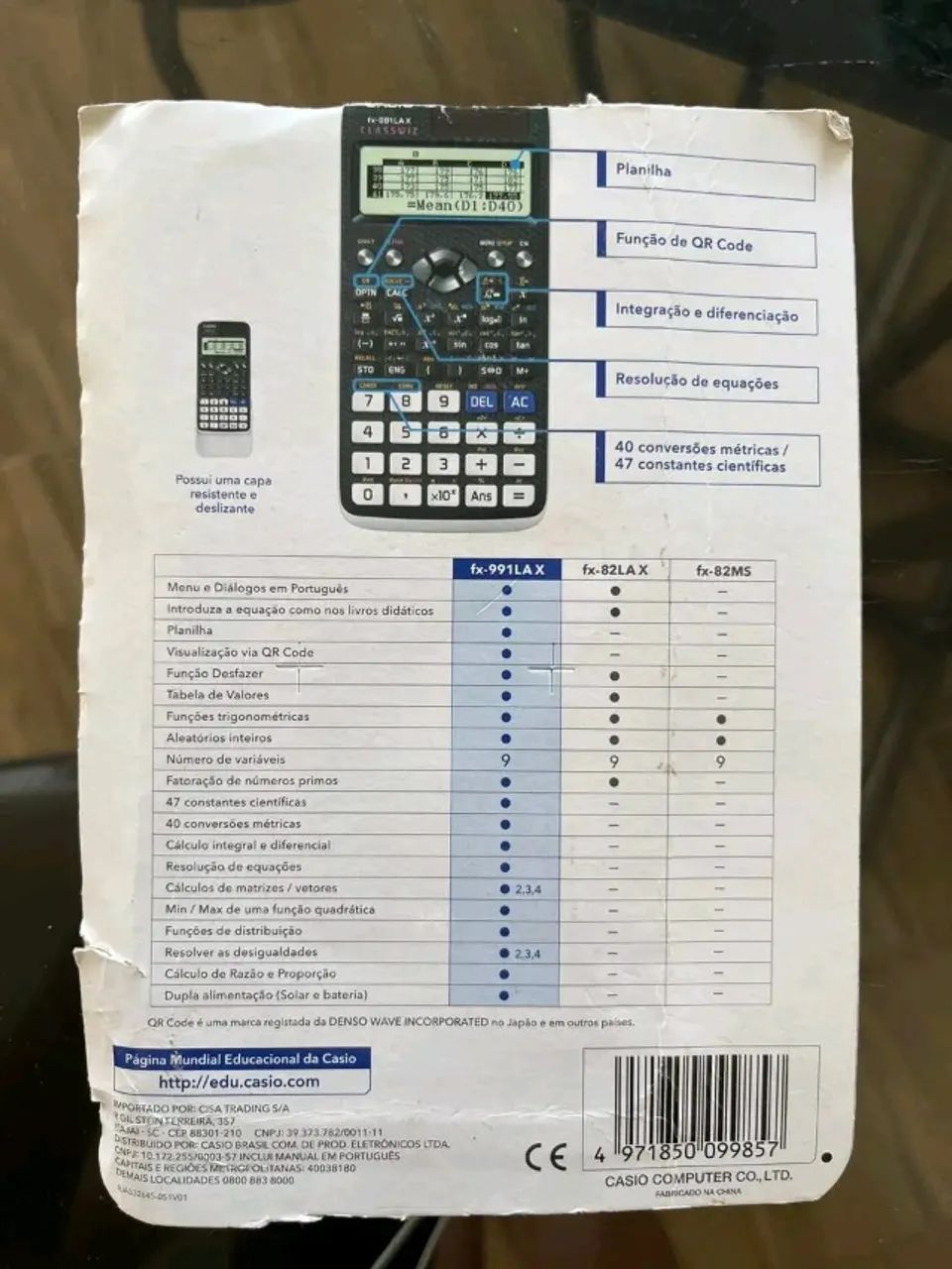 Calculadora Científica Casio FX-991LAX - Foto 2