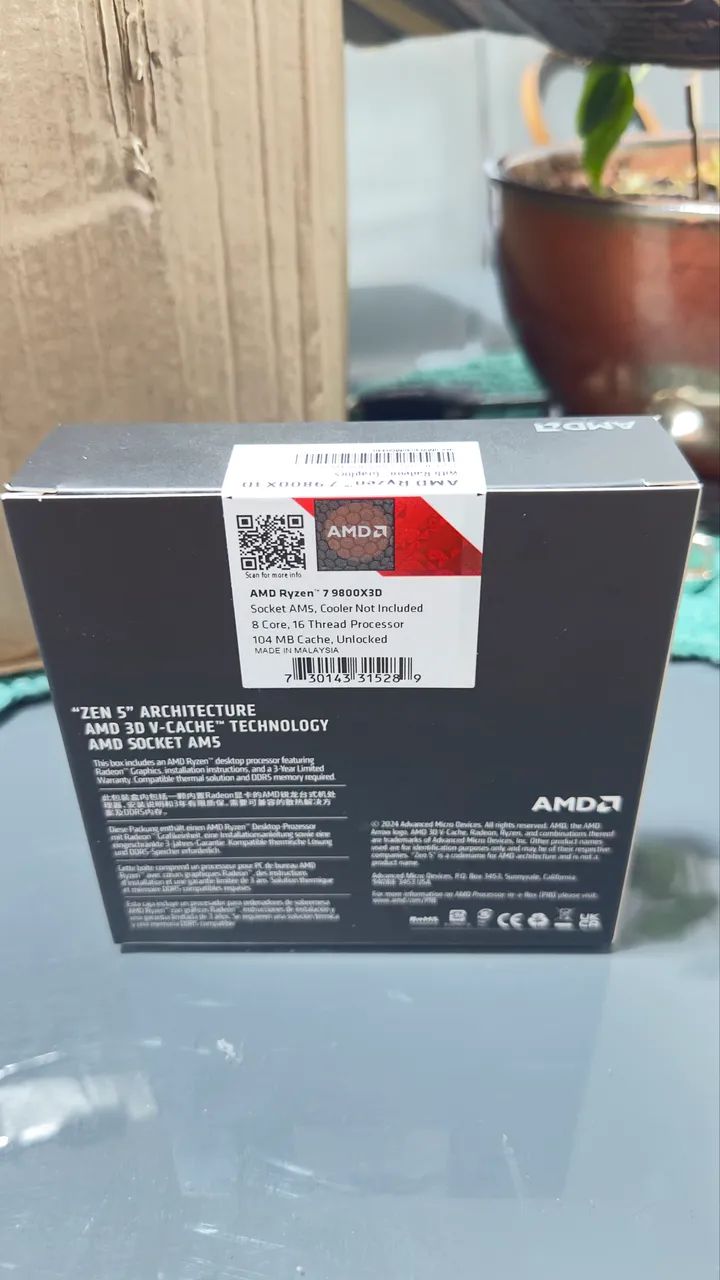 PROCESSADOR AMD Ryzen 7 da série 9000 - Foto 2