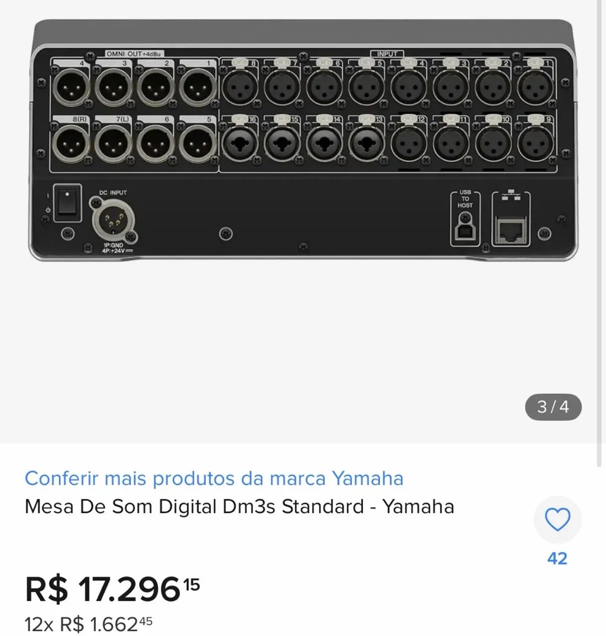 Mesa de Som DM3 NOVA! - Foto 5