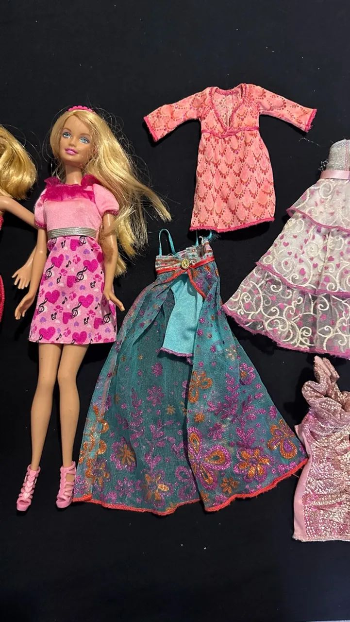 Lote bonecas e acessórios Barbie, Polly e EAH - Foto 4