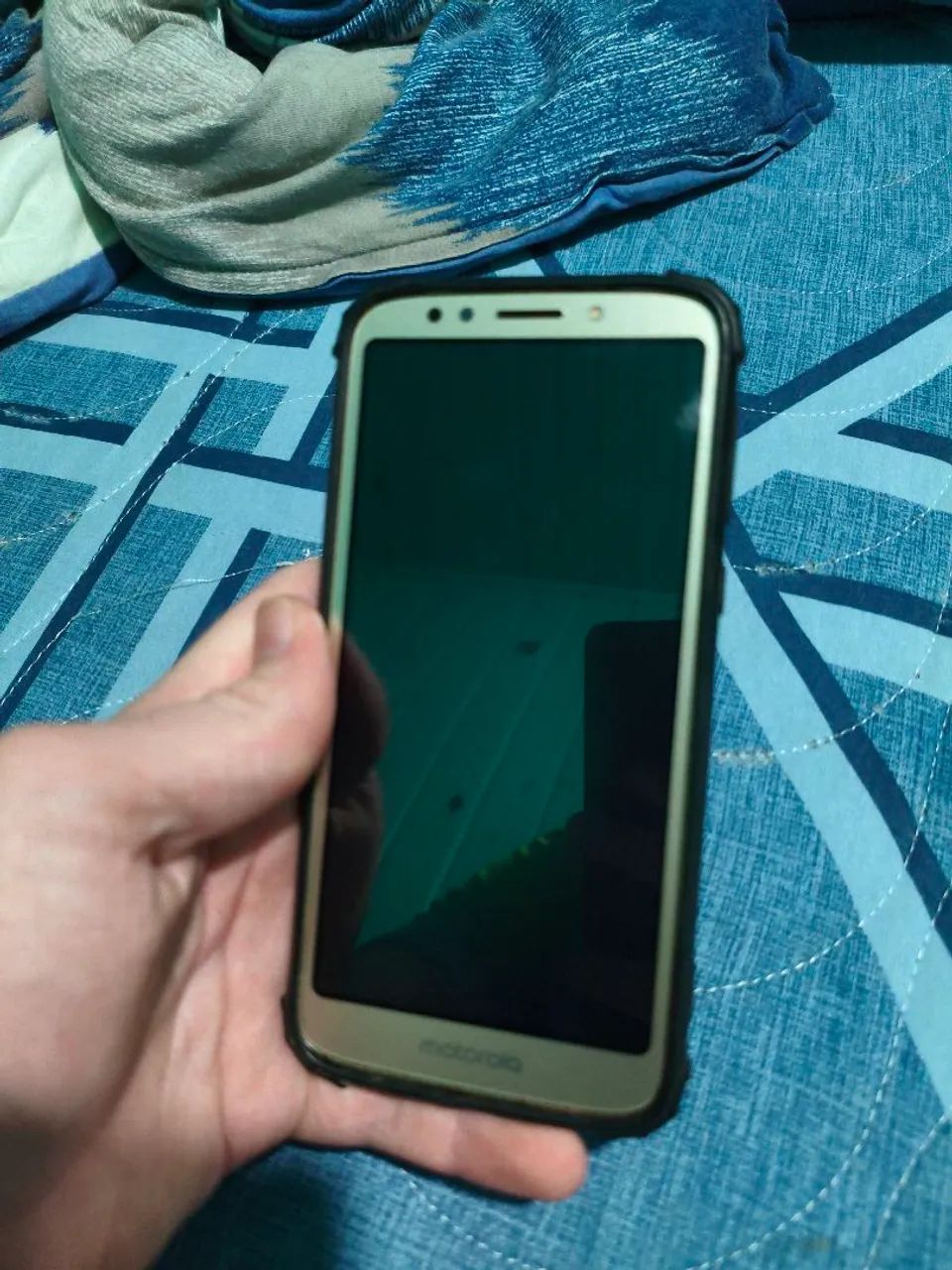 Motorola Moto E5 Play Dourado - Em Bom Estado - Foto 2