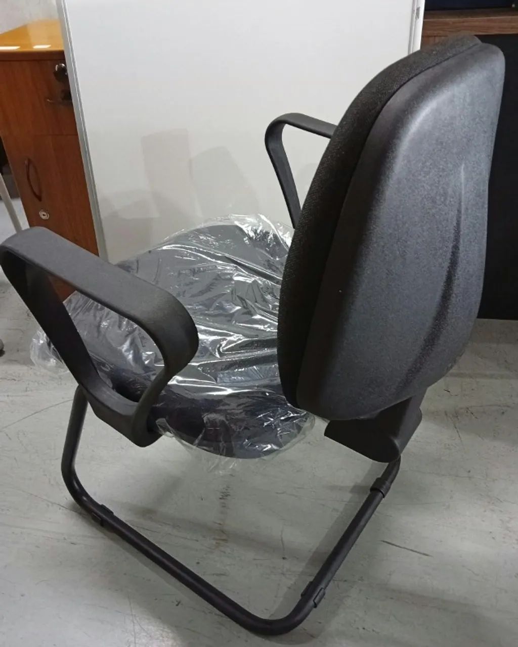 Cadeira Fixa Flexform Para Escritório Modelo Ski - Foto 4