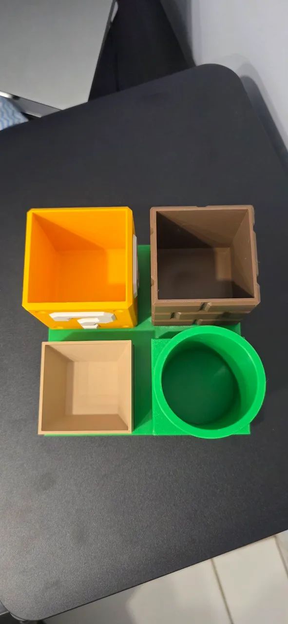 Organizador - Porta Objetos - Decoração Geek 3D - Foto 2