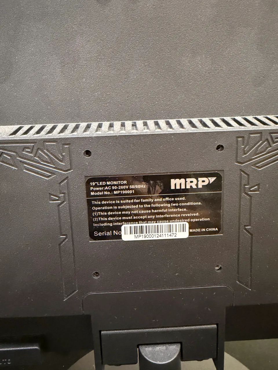 Monitor LED MRP 19? com HDMI + VGA | Compacto e Prático - Foto 3