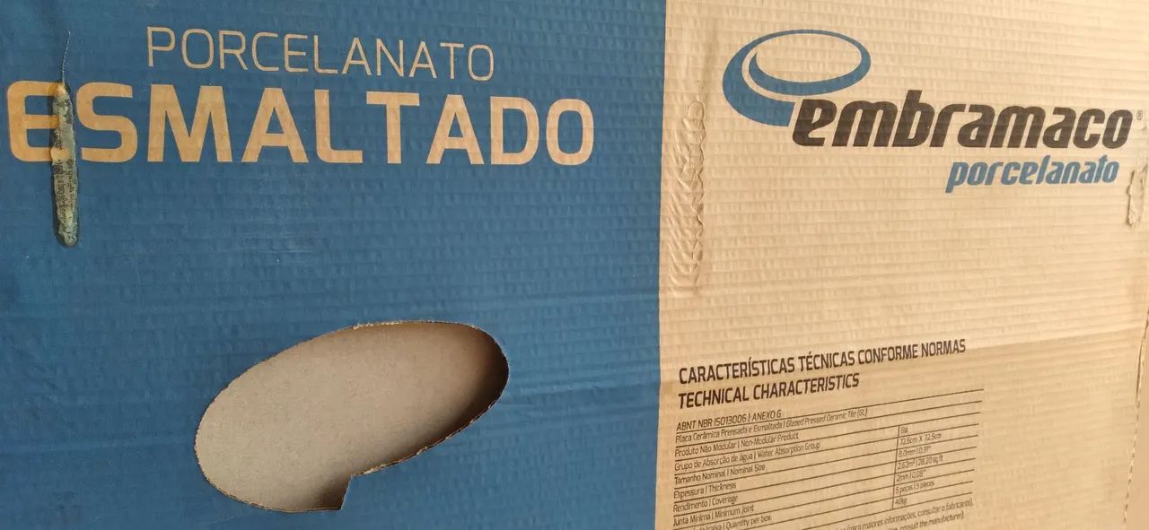 Porcelanato Esmaltado Embramaco 72,5x72,5 retificado ACEITO PROPOSTA PRA RETIRAR NO LOCAL  - Foto 3