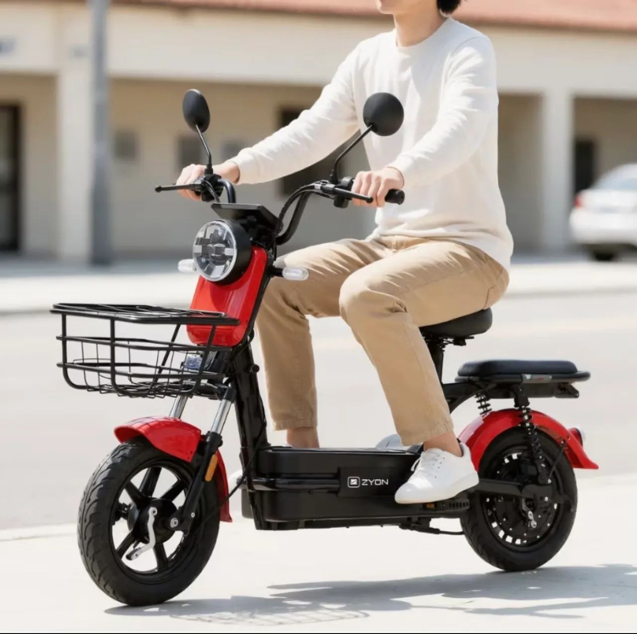 Bicicleta elétrica Zyon MU-02 aro 14 350w