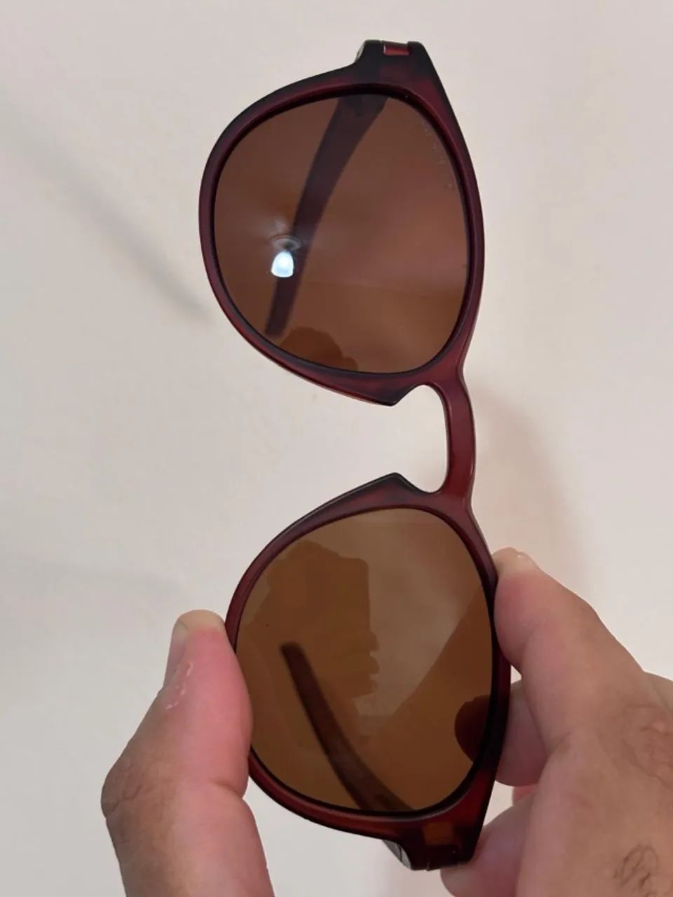 oculos de sol oakley latch standard marrom - Foto 5