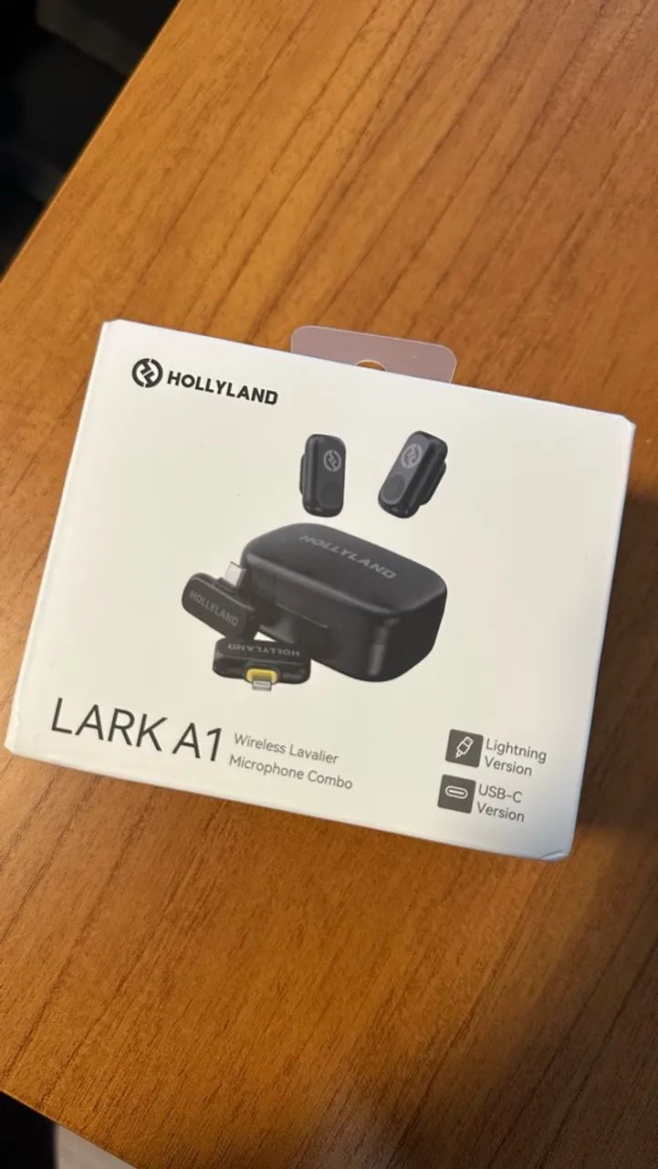 Microfone Hollyland Lark A1 Duo