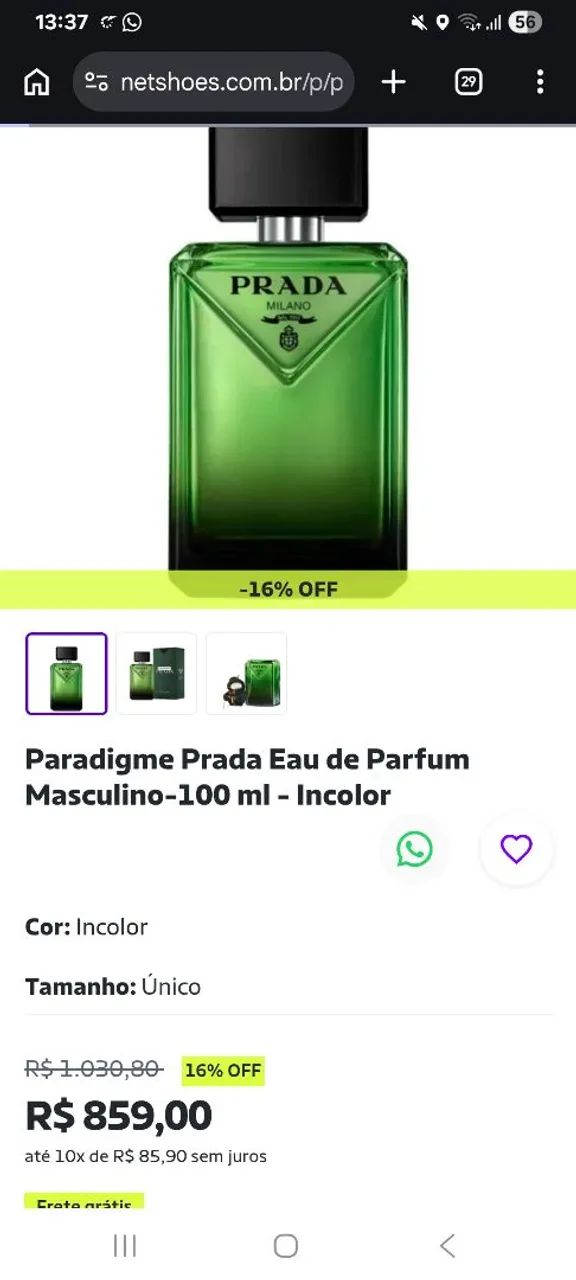 Perfume prada paradigma  - Foto 4