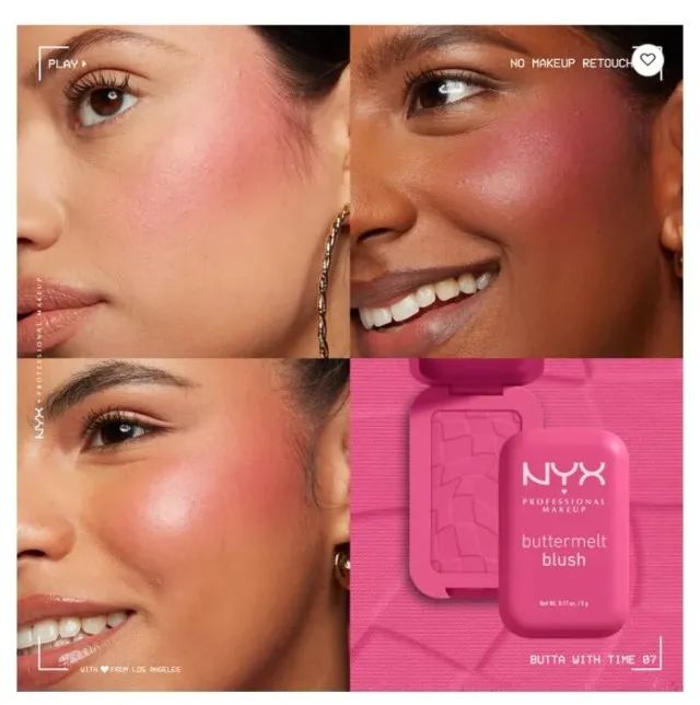 Buttermelt Blush na cor Butta With Time da marca NYX - Foto 2