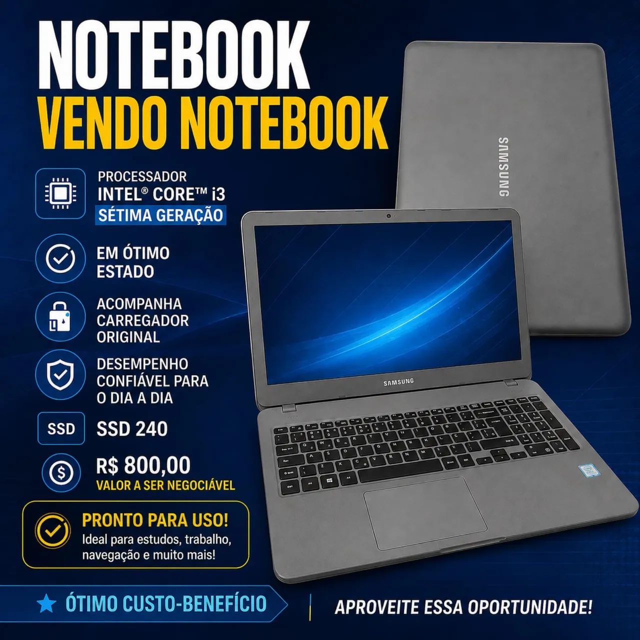 Notebook Samsung
