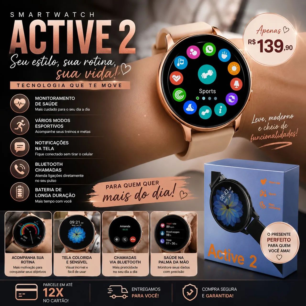 Smartv Watch Active 2  - Foto 2