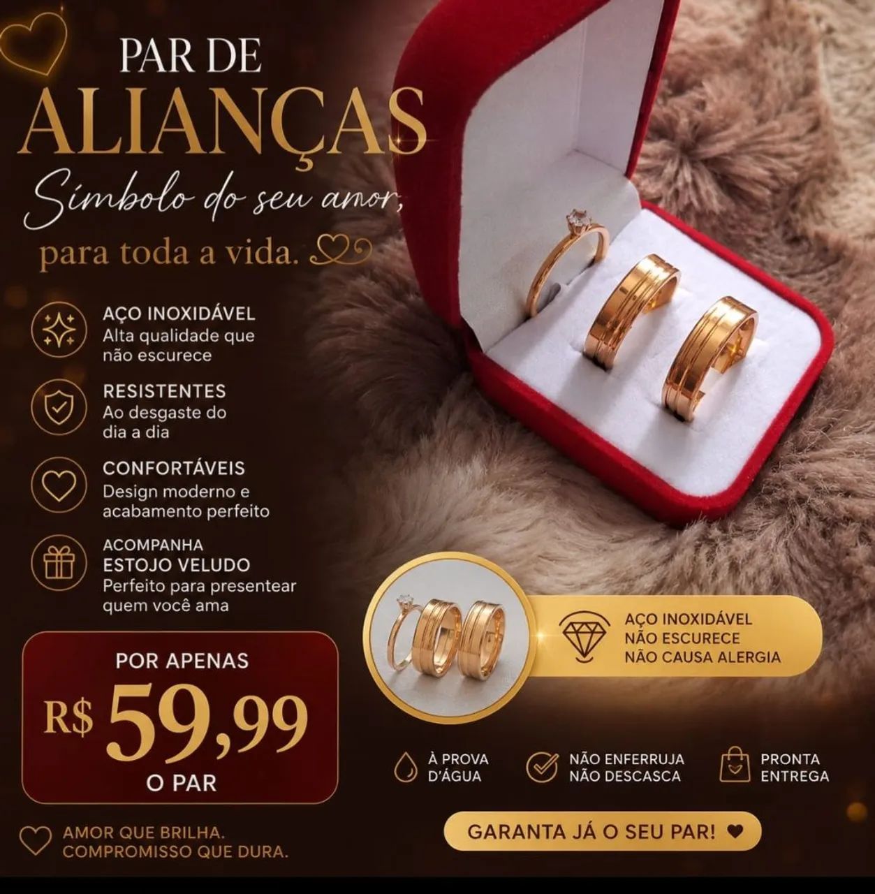 PROMOÇÃO ALIANÇAS DE COMPROMISSO. 