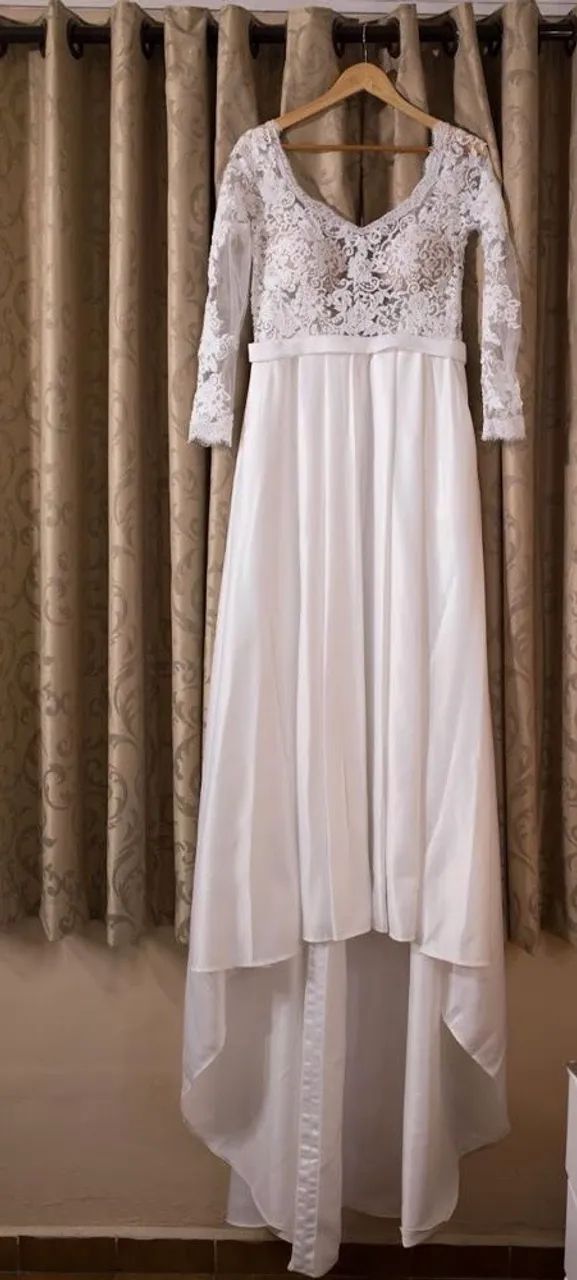 Vestido de Noiva (semi-novo)  - Foto 3