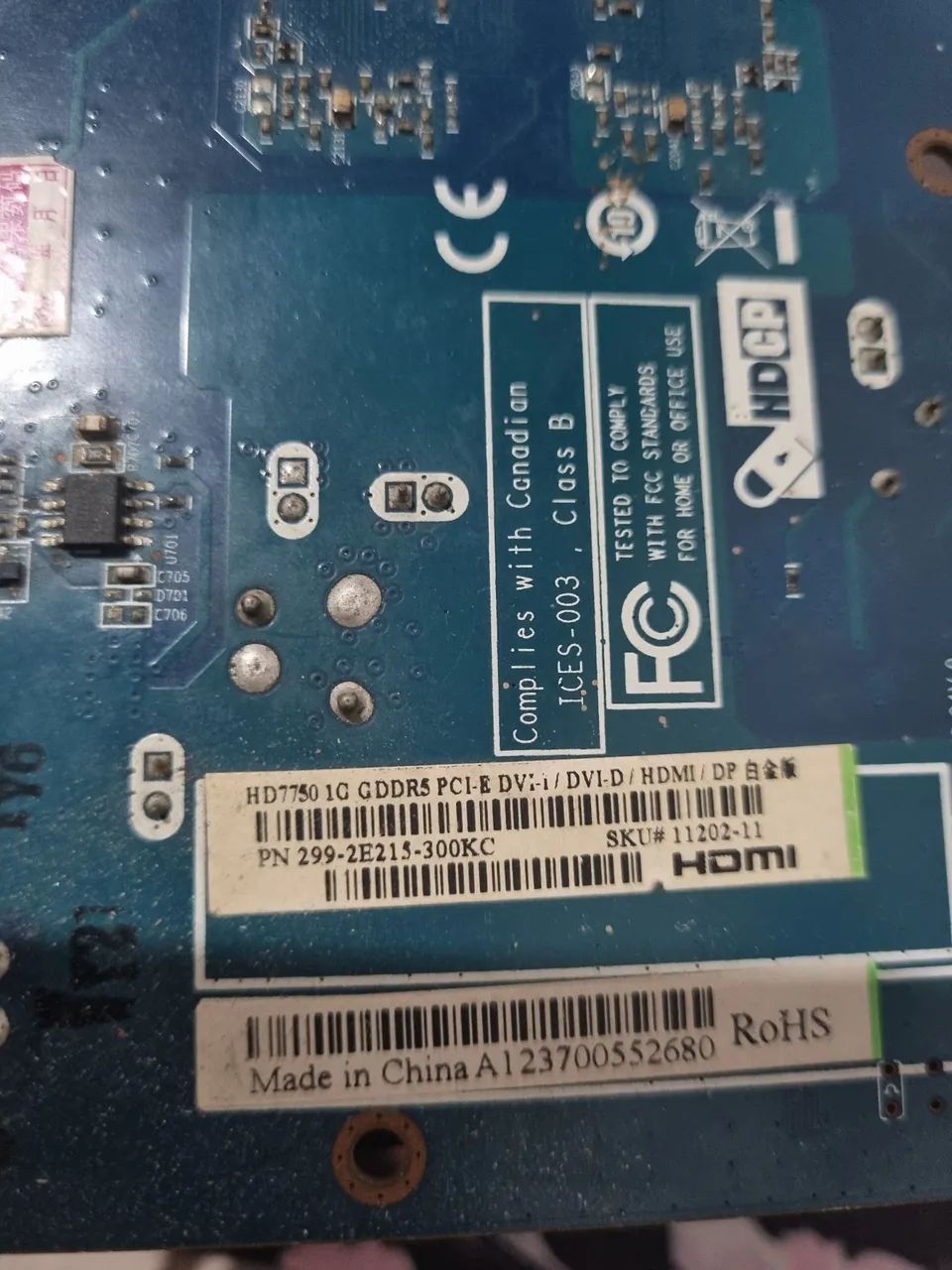 Placa de video, HD 7750. - Foto 2