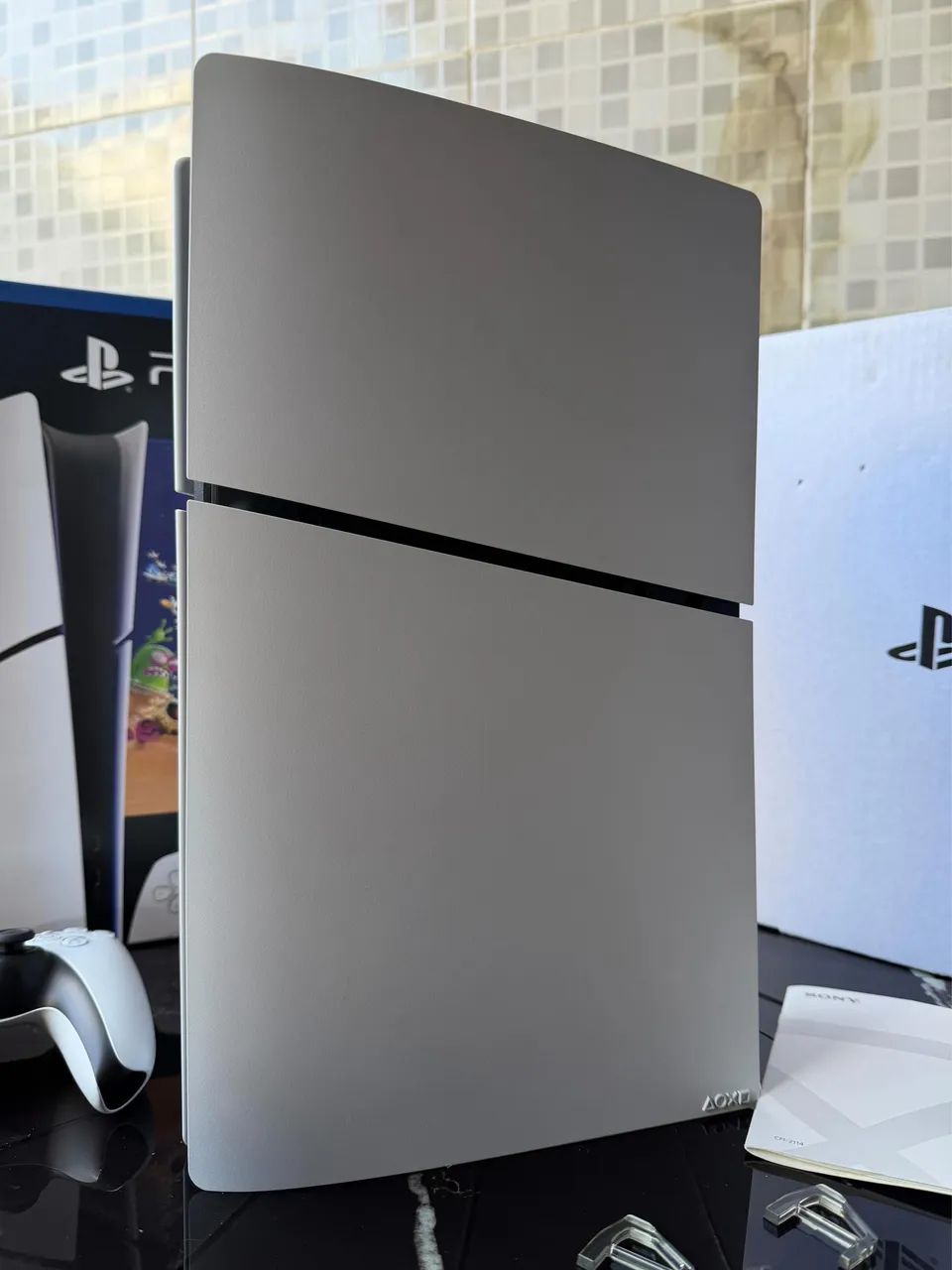 Ps5 slim digital com caixa seminovo - Foto 4