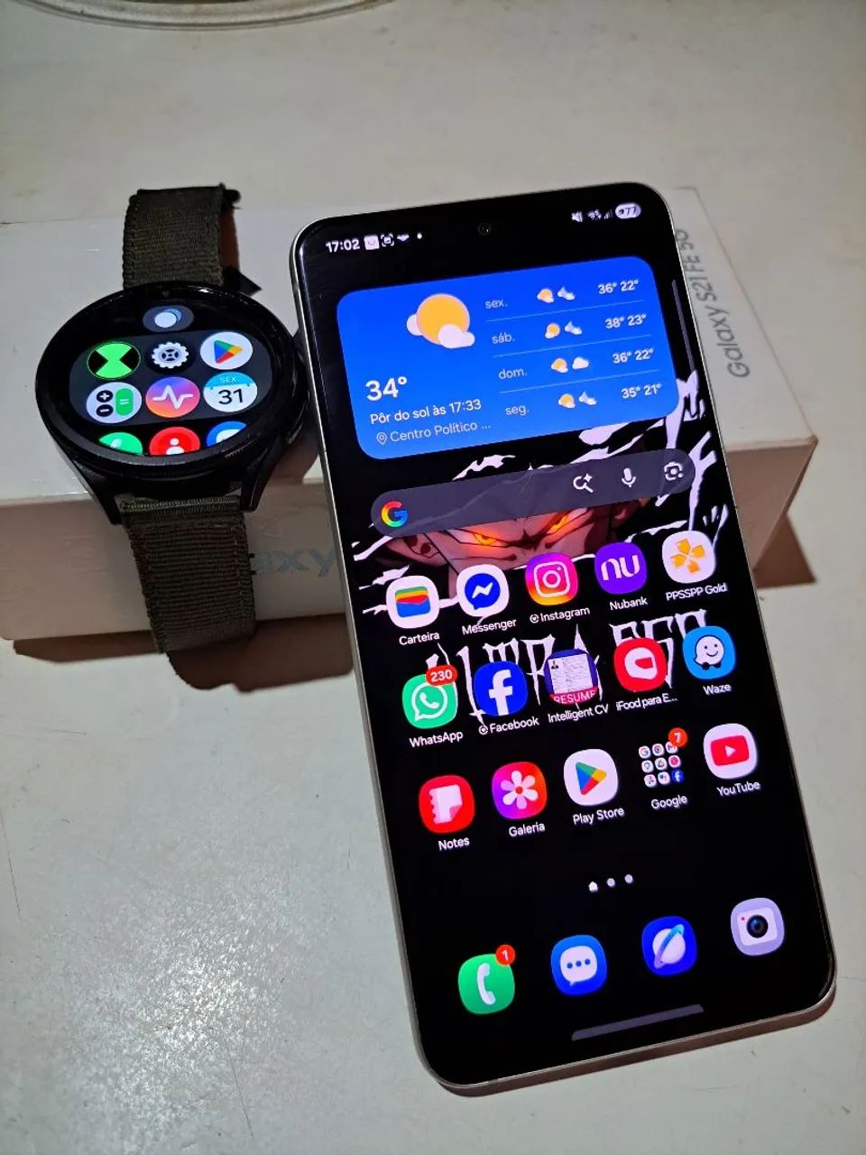 TROCO Galaxy S21 fe+ Galaxy whatch 6 classic Lte  - Foto 2