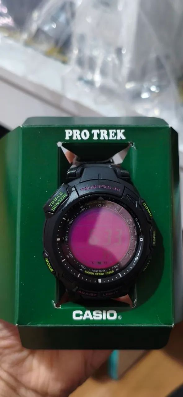 Casio Pro Trek Triple Sensor novo! 100% Original  - Foto 2
