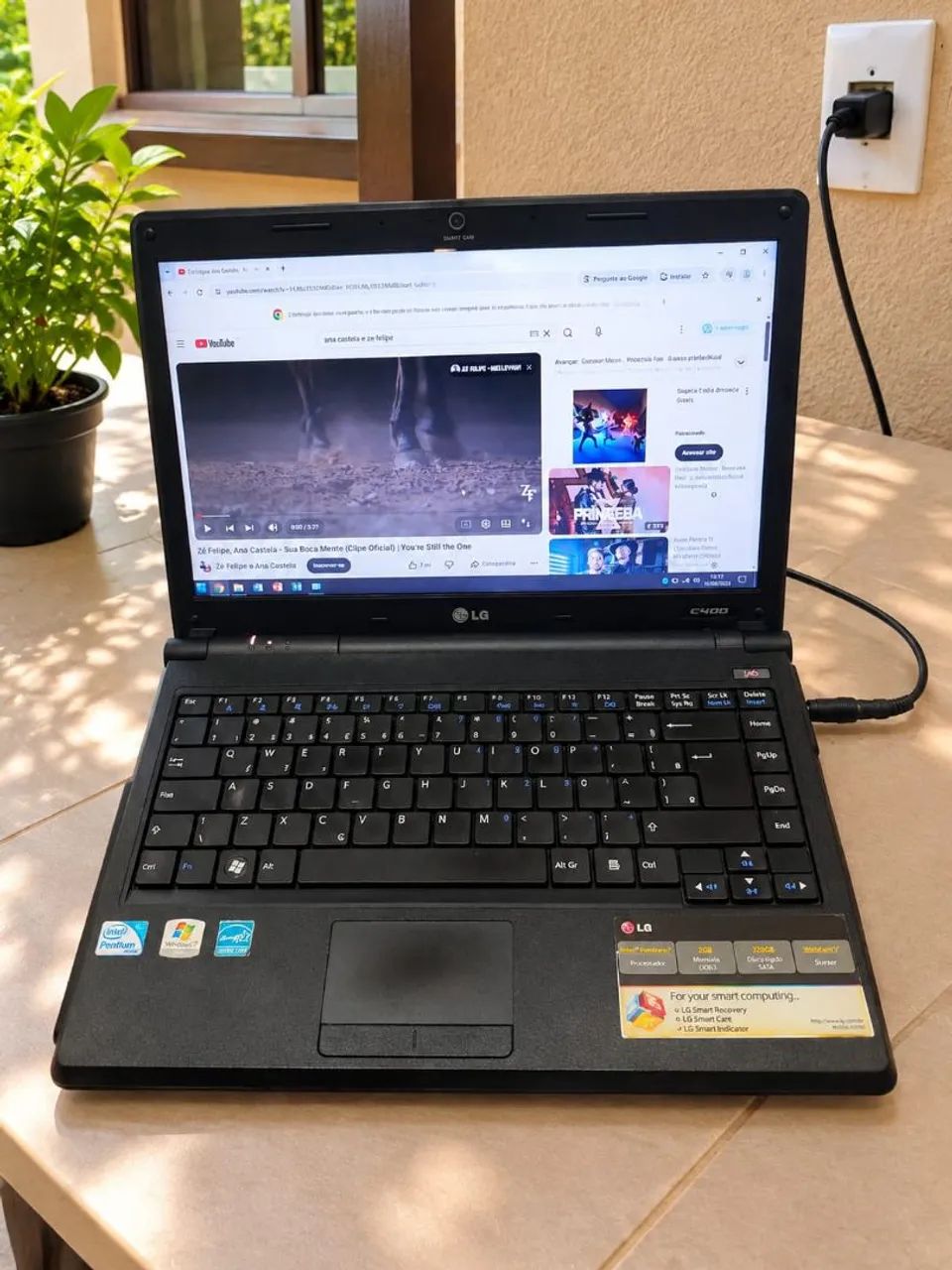 Notebook LG 320 GB / formatado / office / bem rápido e conservado  - Foto 3
