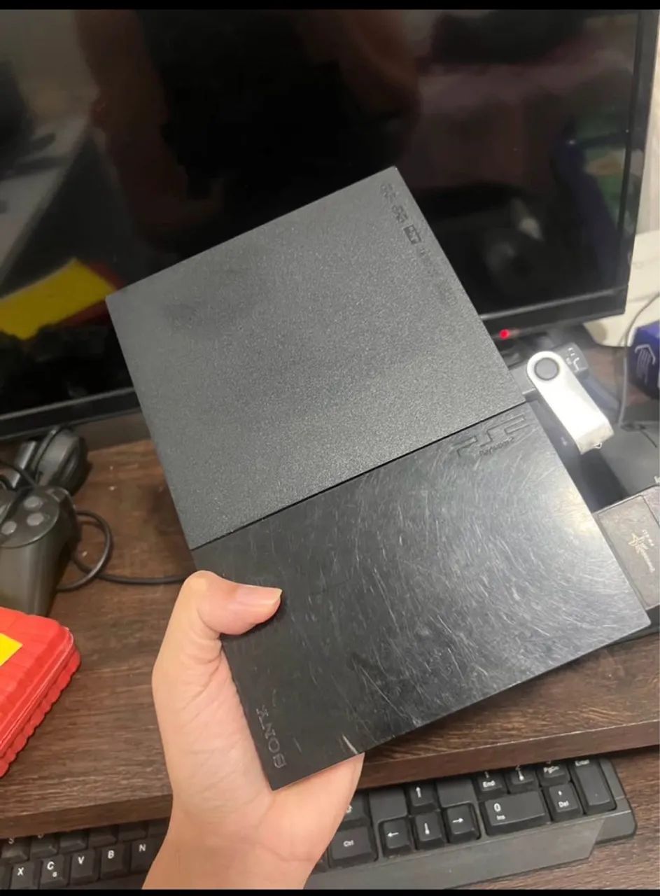 Ps2 com 2 controles  - Foto 4