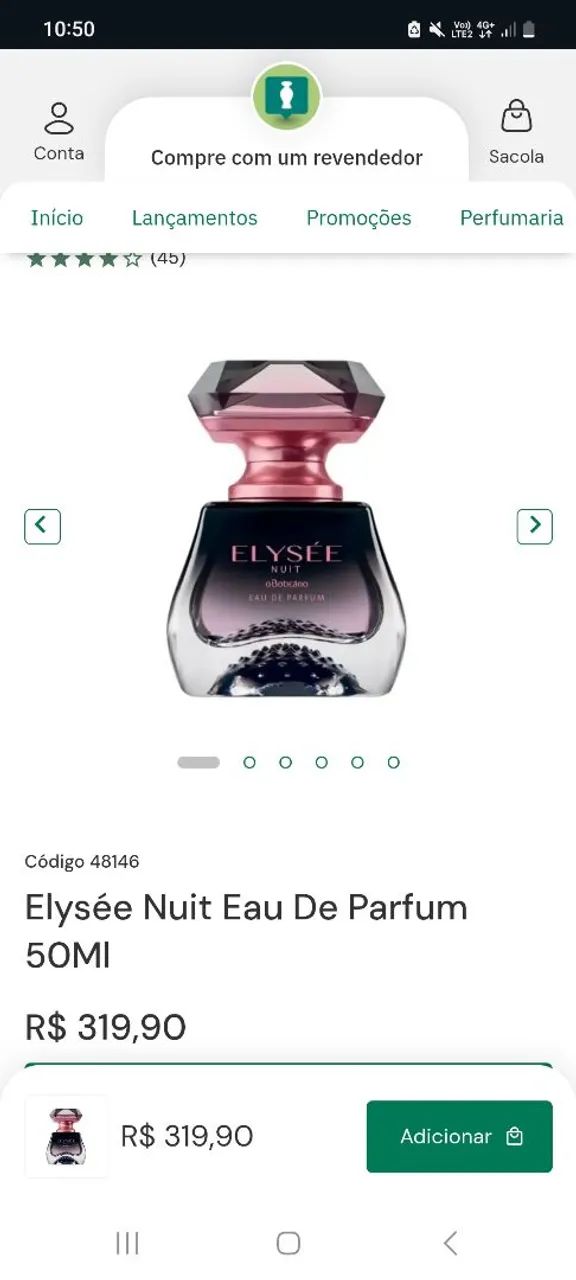 Elysée Nuit eua de parfum - Foto 2