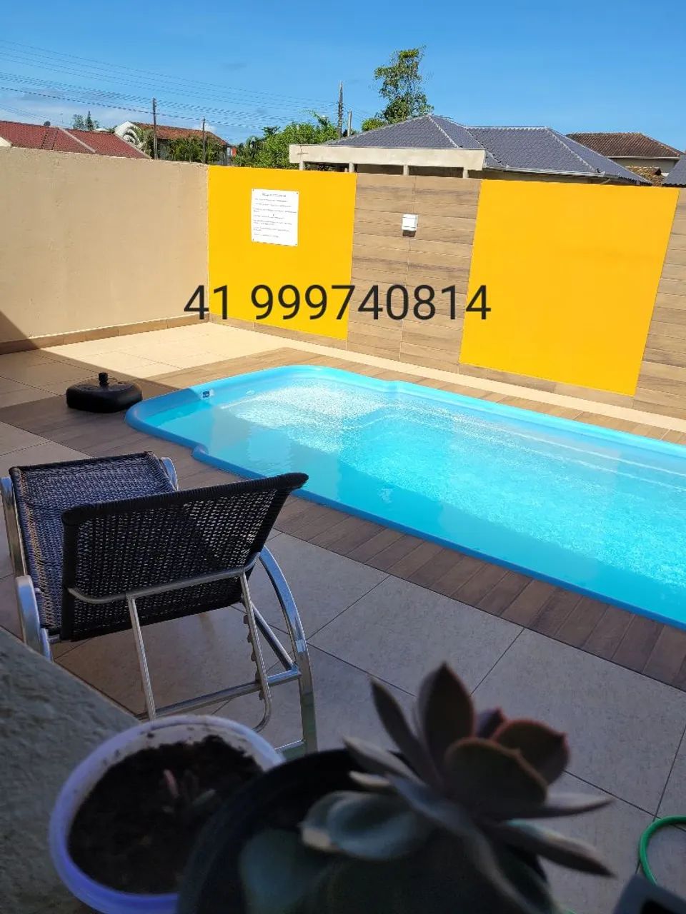 Casa com piscina/temporada/Itapoá 