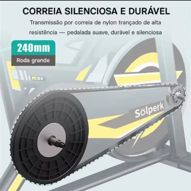 Vendo bicicleta ergométrica,nova sem uso.