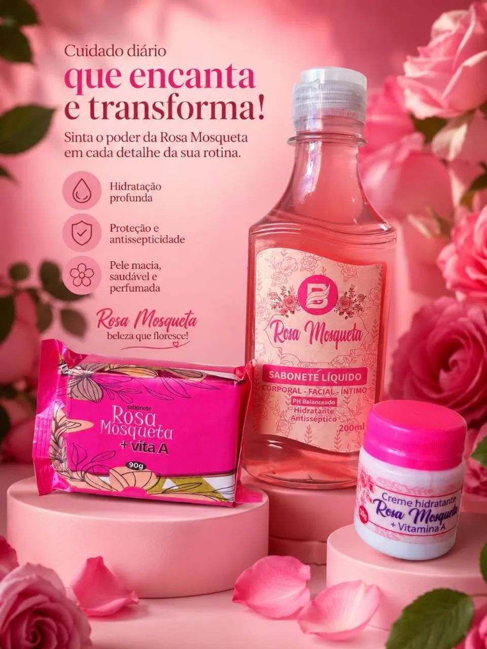 Kit rosa mosqueta 