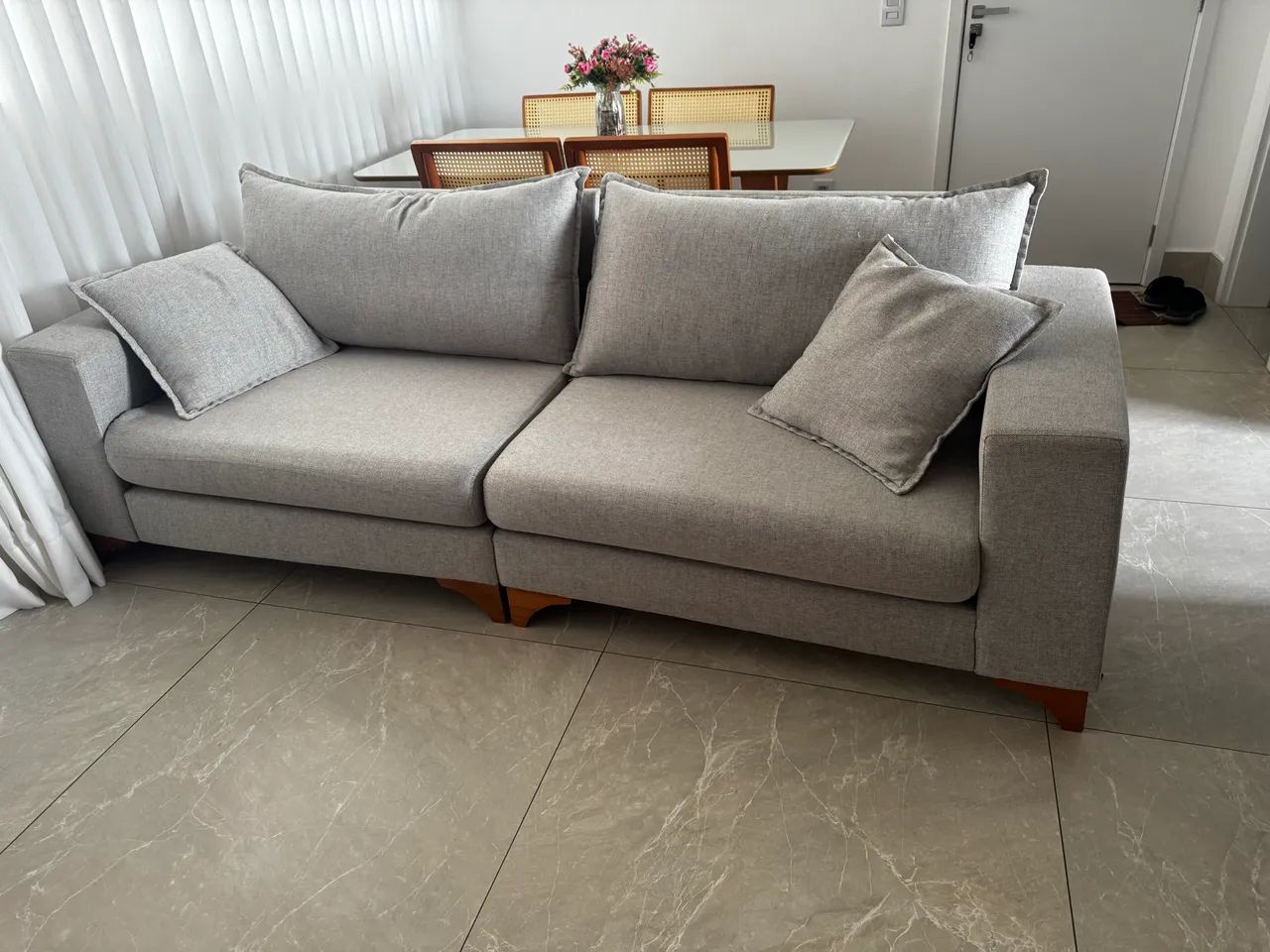 Sofá de linho 2,40M X 0,90 M