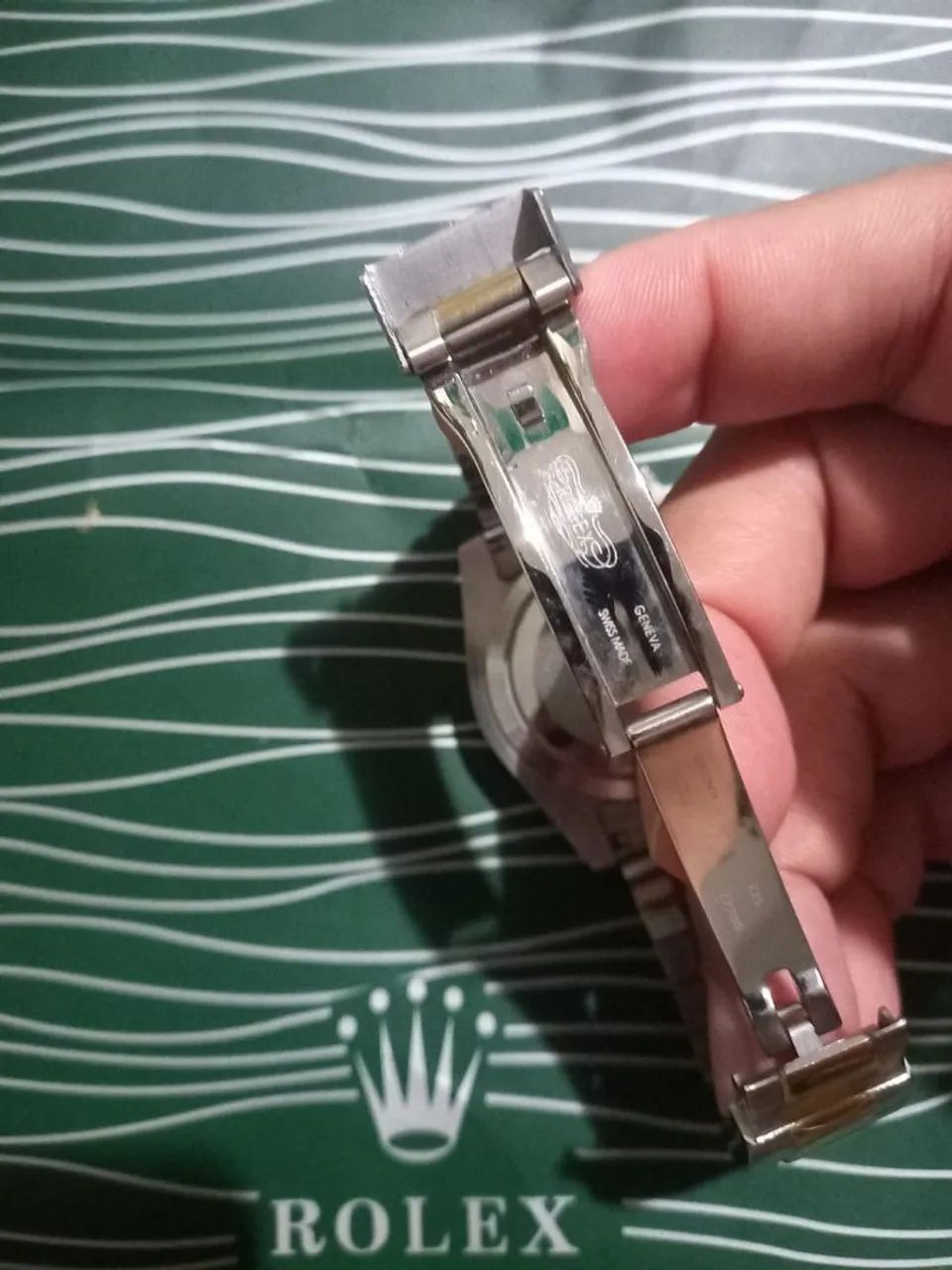Relógio ROLEX GMT MASTER II GOLD IRON AUTOMÁTICO - Foto 5