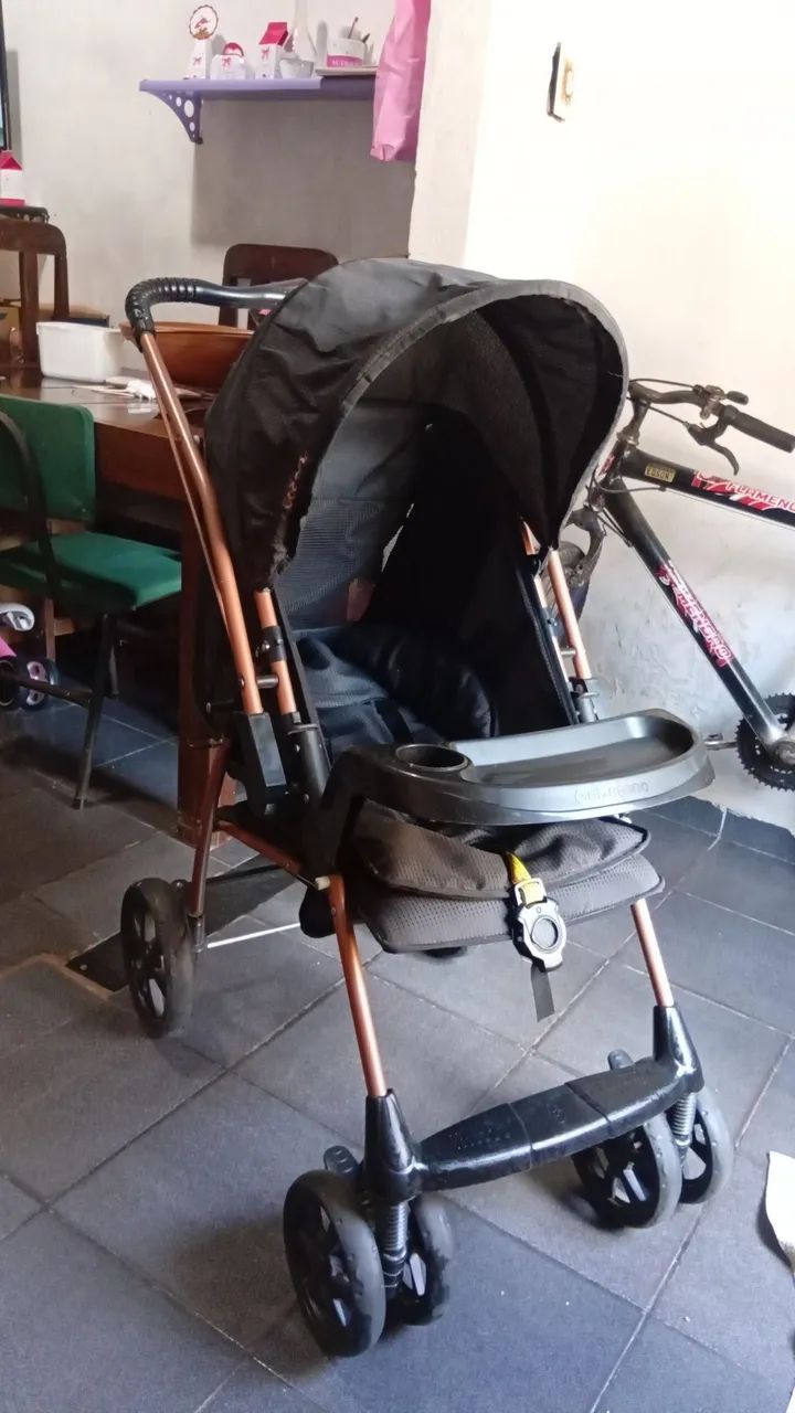 CARRINHO DE BEBÊ MILANO GALZERANO REVERSÍVEL  - Foto 3