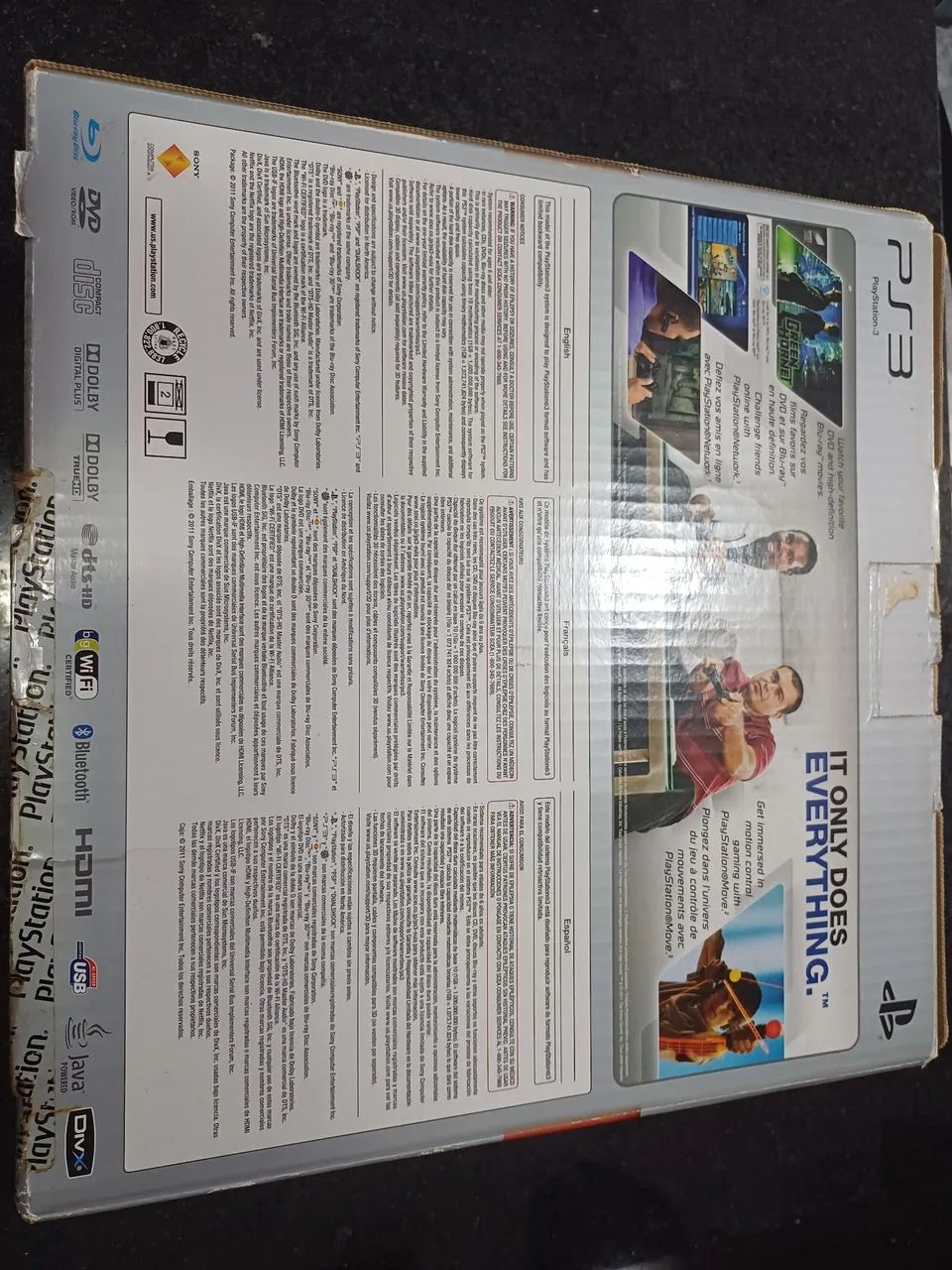 Ps3 slim 320gb + jogos - Foto 4