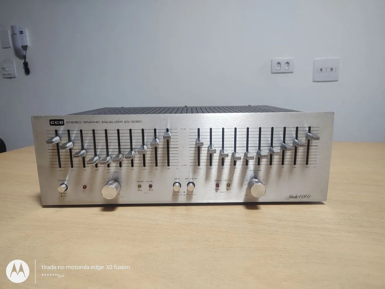 EQUALIZADOR CCE EQ6060 STUDIO