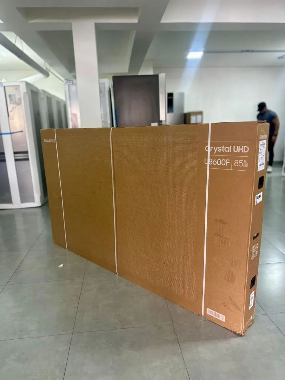 Smart TV Samsung 85 polegadas 4K Crystal UHD 85U8100F Tizen 3 HDMI de 85 nova<br> - Foto 3