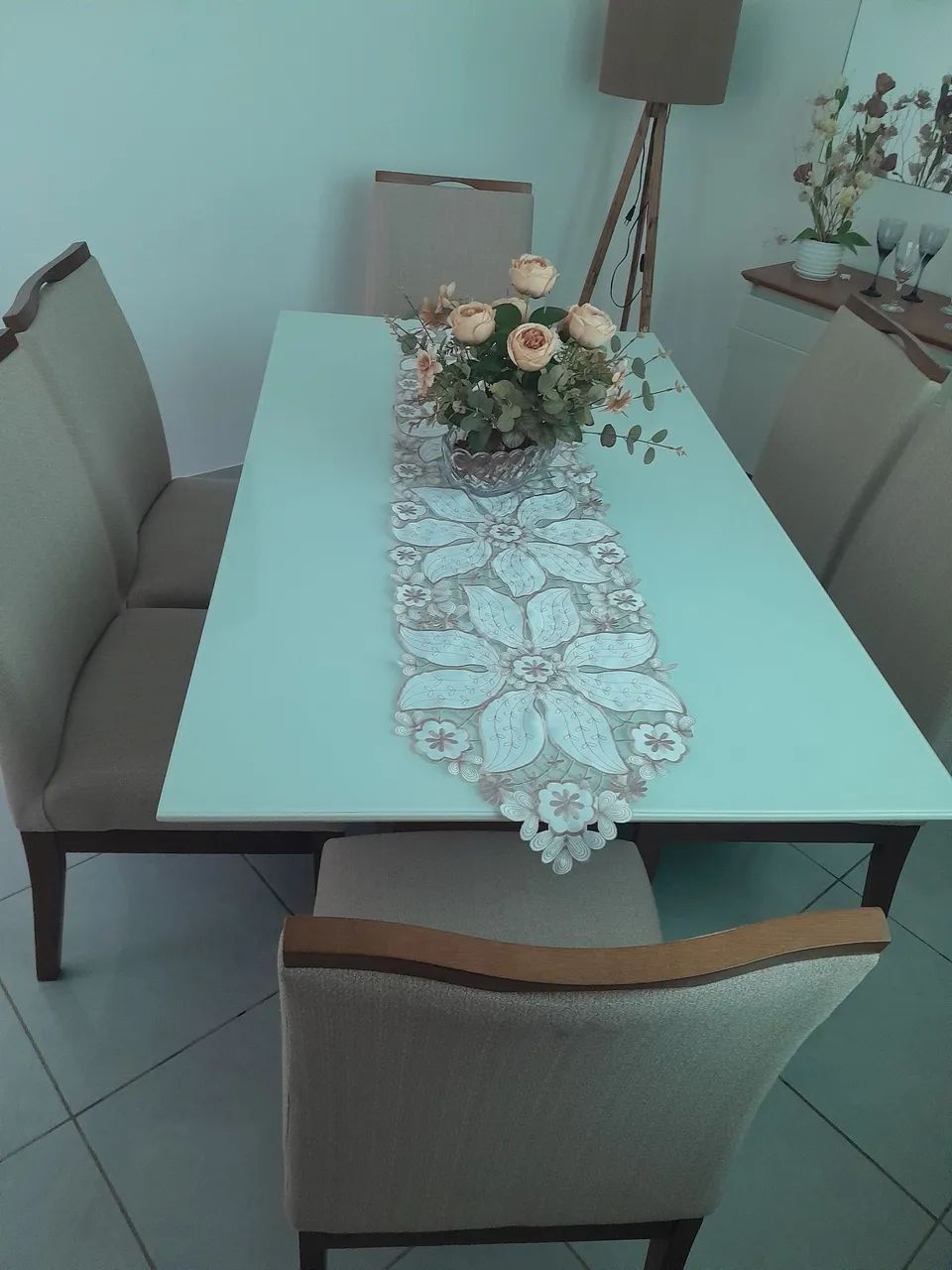 Mesa jantar com 6 cadeiras - Foto 2
