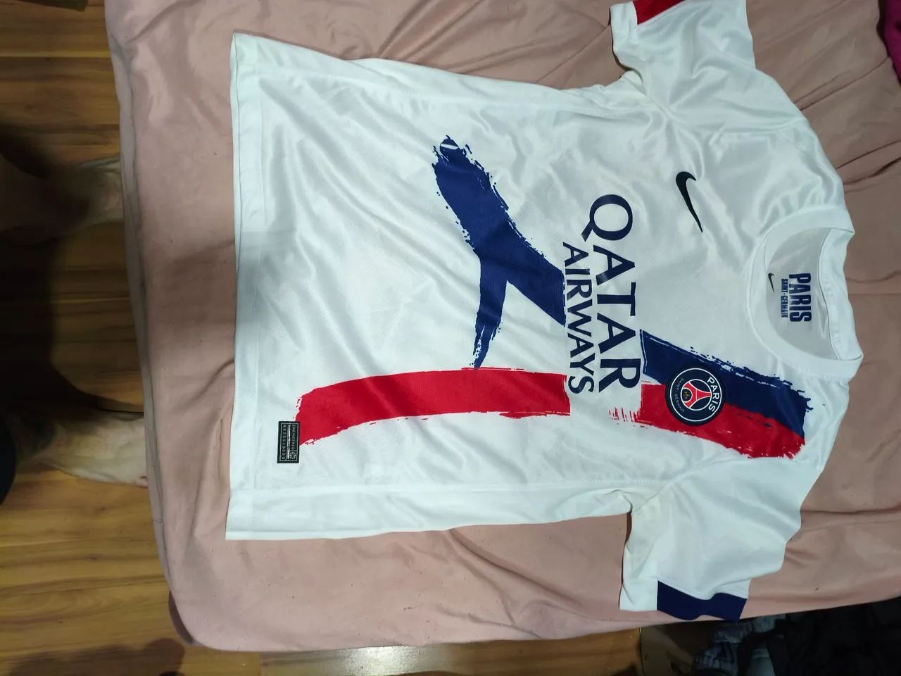 Camisa PSG tamanho M - Foto 2