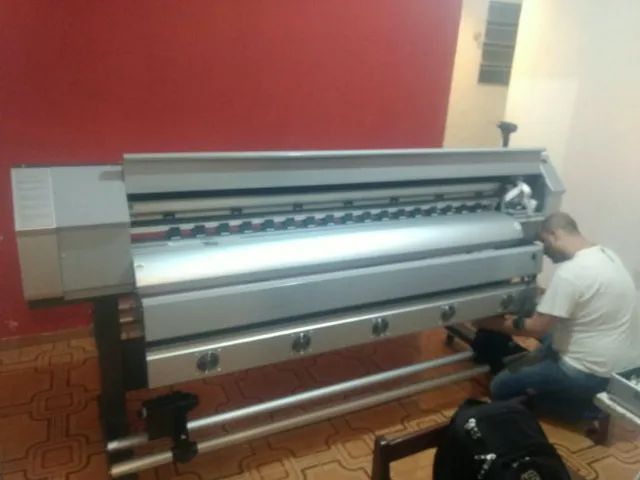 Plotter imprimiprinter xp 600 1,80m ecosolvente  - Foto 4
