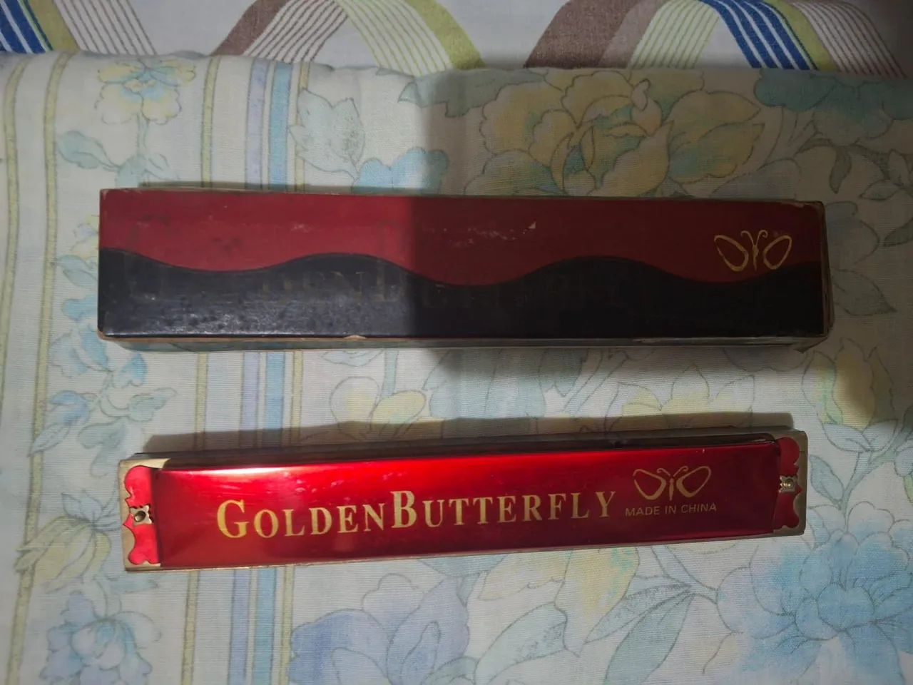 Gaita Harmônica Butterfly antiga 