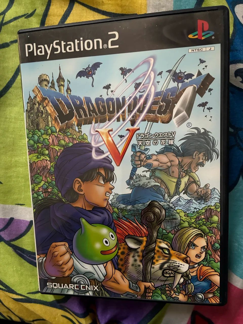 Dragon Quest V - PS2 Original Japonês Completo (CIB) - square Enix