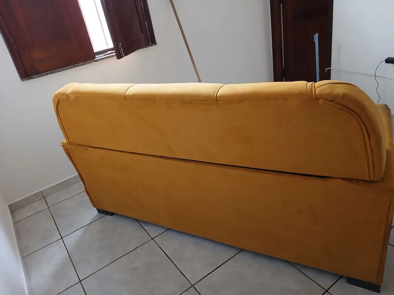 Sofá de 3 lugares usado  - Foto 2