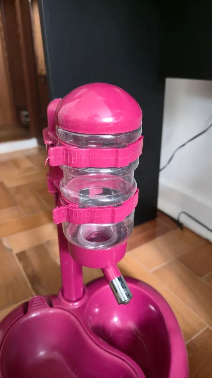 Bebedouro Automático com Comedouro Duplo para Cães e Gatos - Foto 4