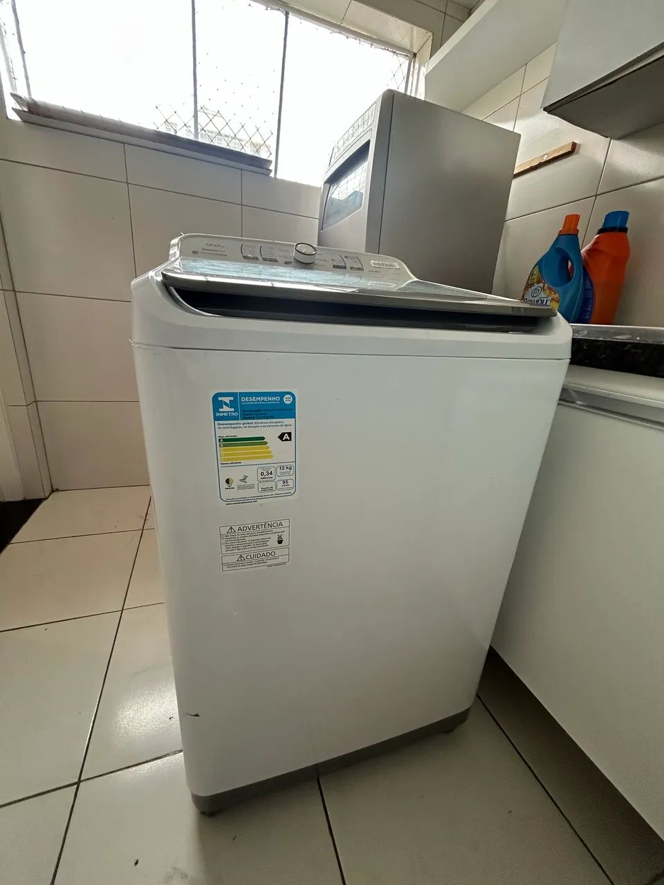 Lavadora Panasonic 12kg. Em Ótimo estado - Foto 3