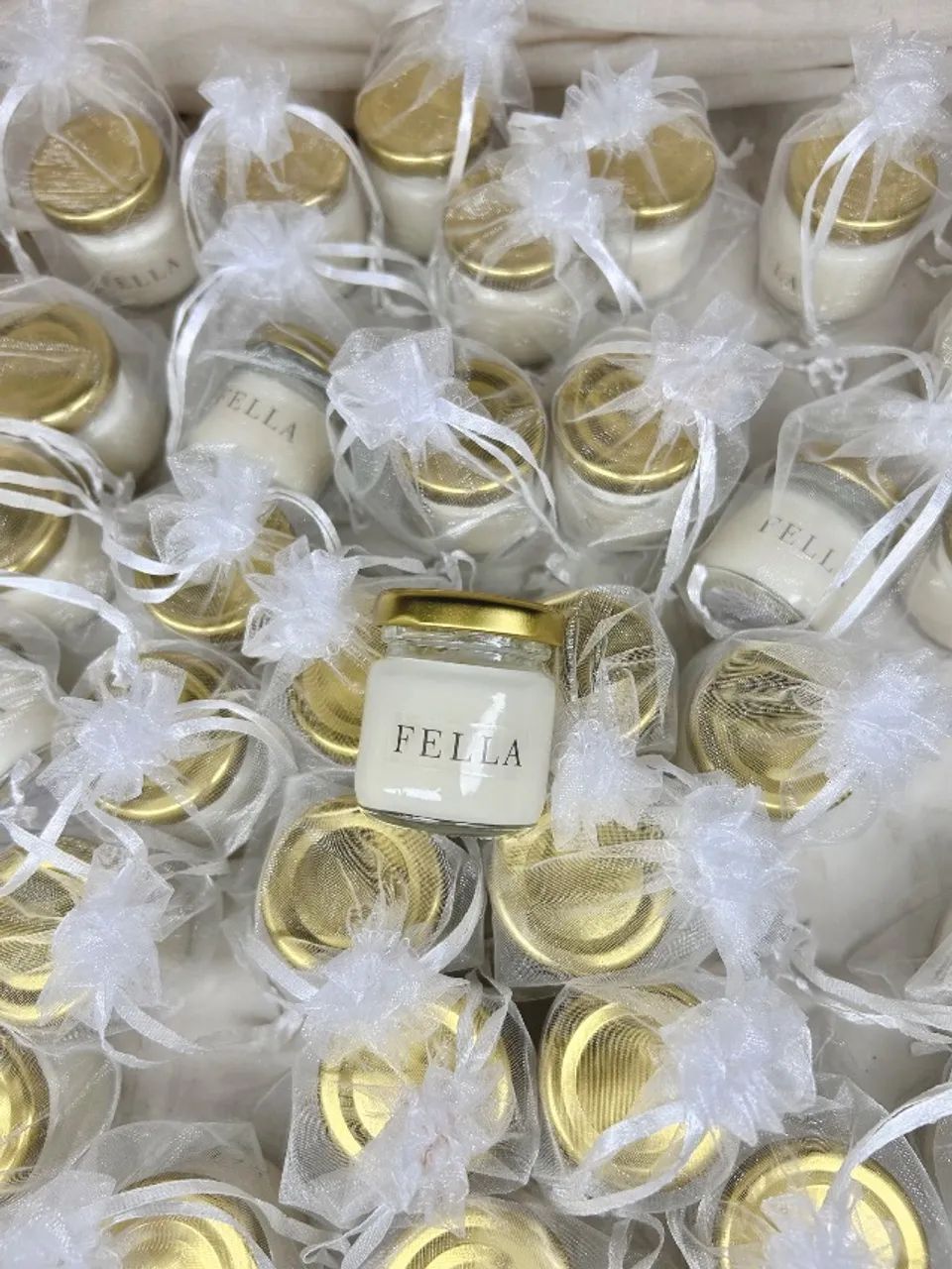 Mini vela aromática personalizada 