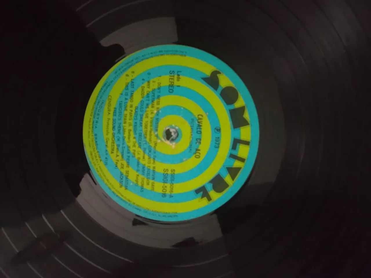 Disco de Vinil 1973 Som Livre - Cavalo de Aço em bom estado  - Foto 3