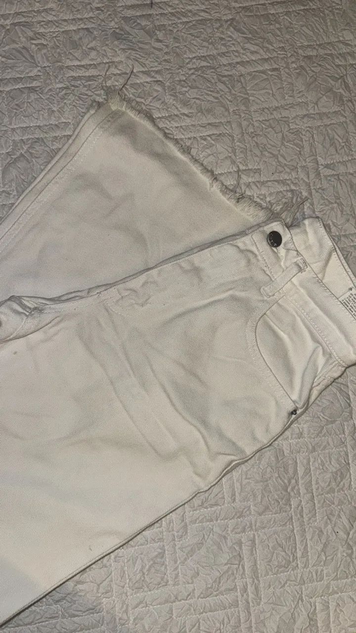 CALÇA JEANS BRANCA 